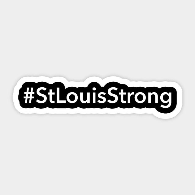 St Louis Strong Sticker by Novel_Designs